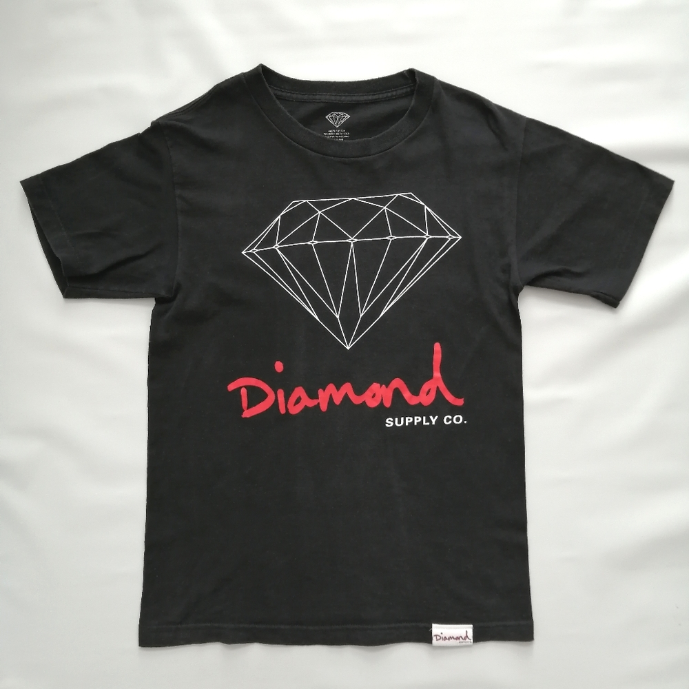 Diamond Supply Co. Black T-shirt Small